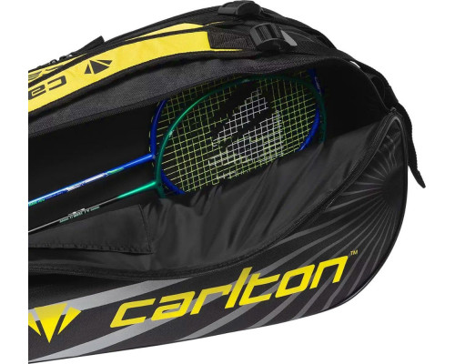 Сумка для бадмінтонних ракеток Carlton Team 1 Comp, чорно-жовта