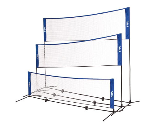 Сітка для бадмінтону, тенісу та волейболу регульована NILS NT7111 306 см