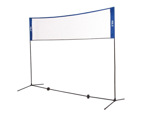 Сітка для бадмінтону, тенісу та волейболу регульована NILS NT7111 306 см